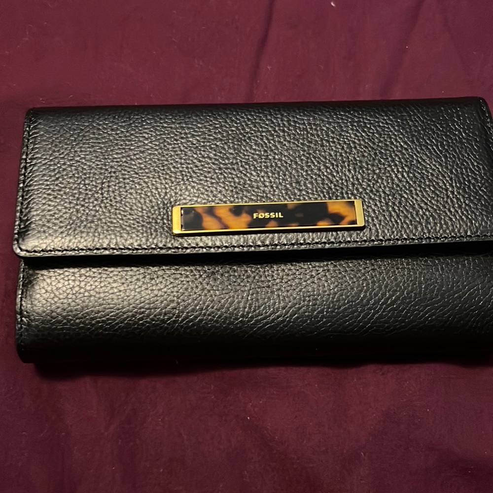 Black Fossil wallet